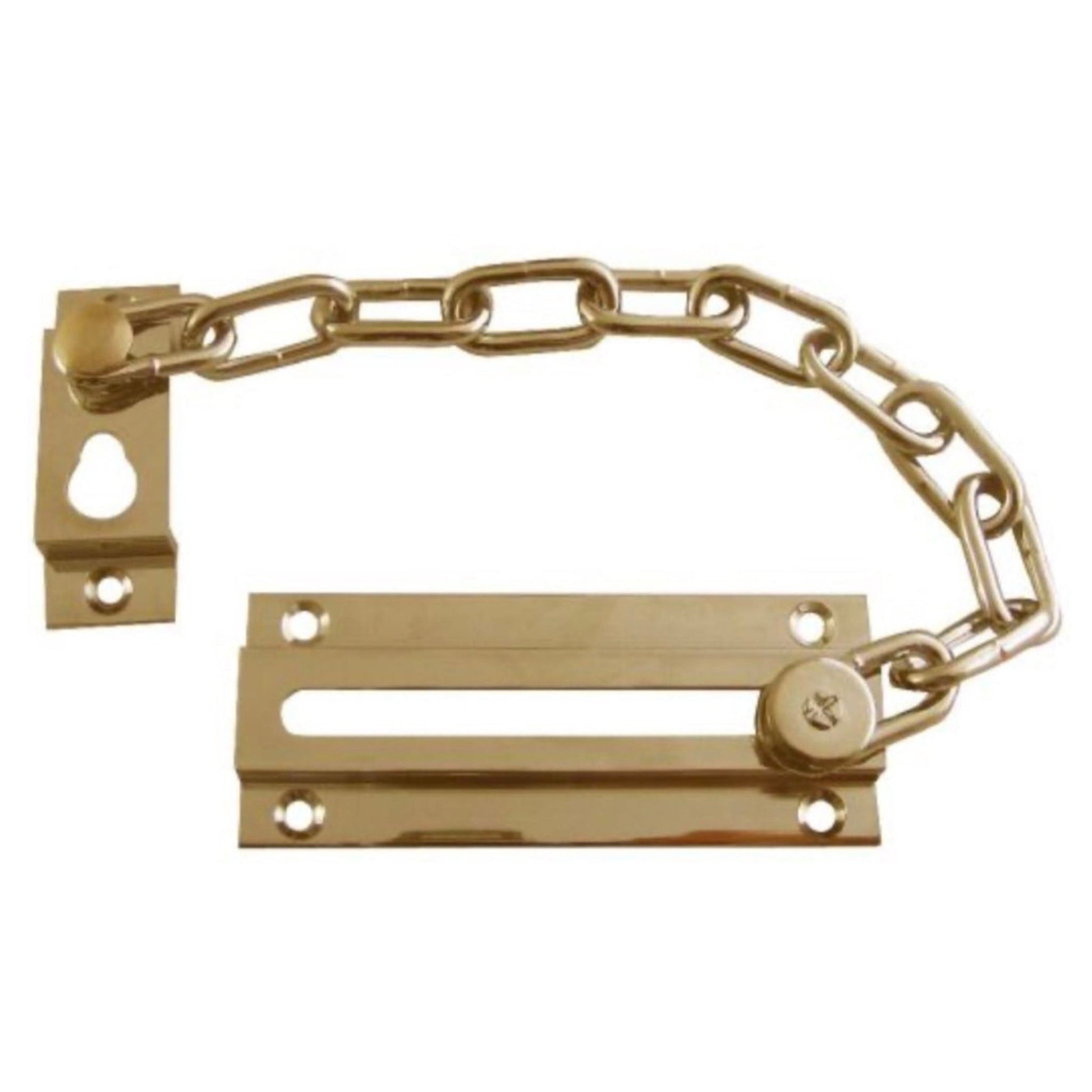 Frisco Door Chain Polished Brass 102mm - Transtools Online