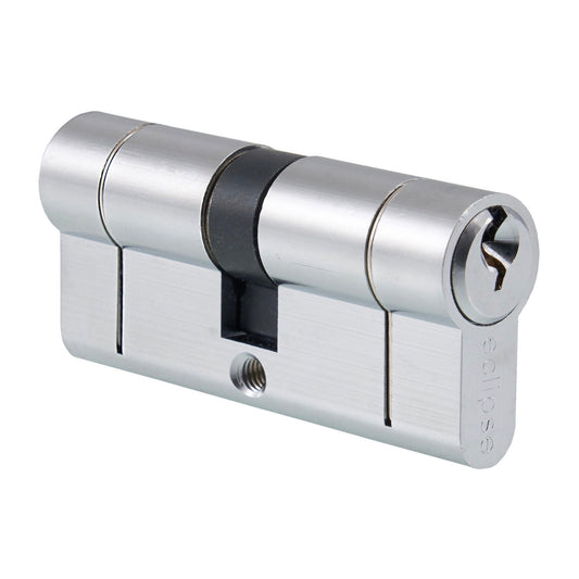 Frisco Euro Chrome Cylinder 35mm - 35mm 3 Keys - Transtools Online
