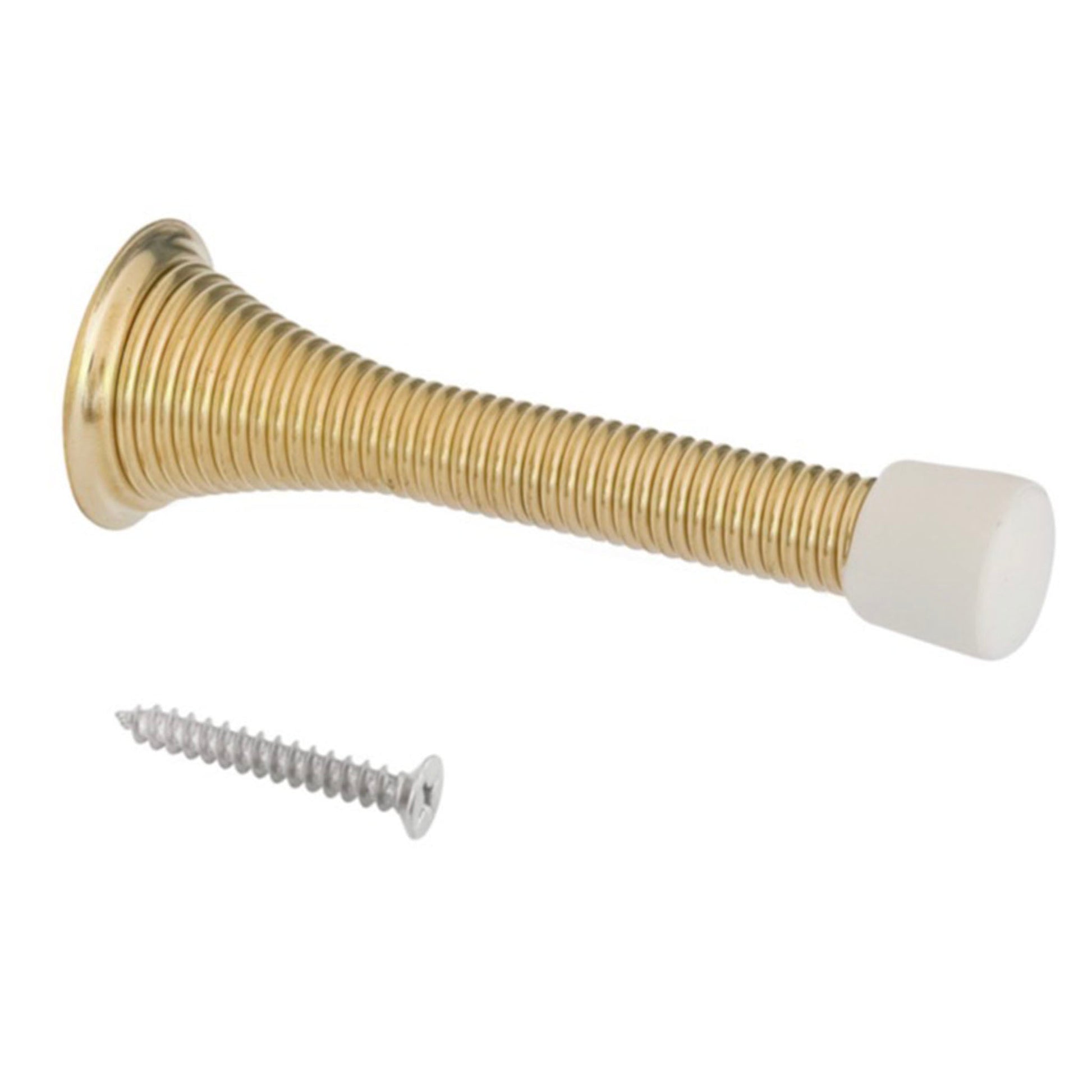 Frisco Flexible Door Stop Electro Brassed - Transtools Online