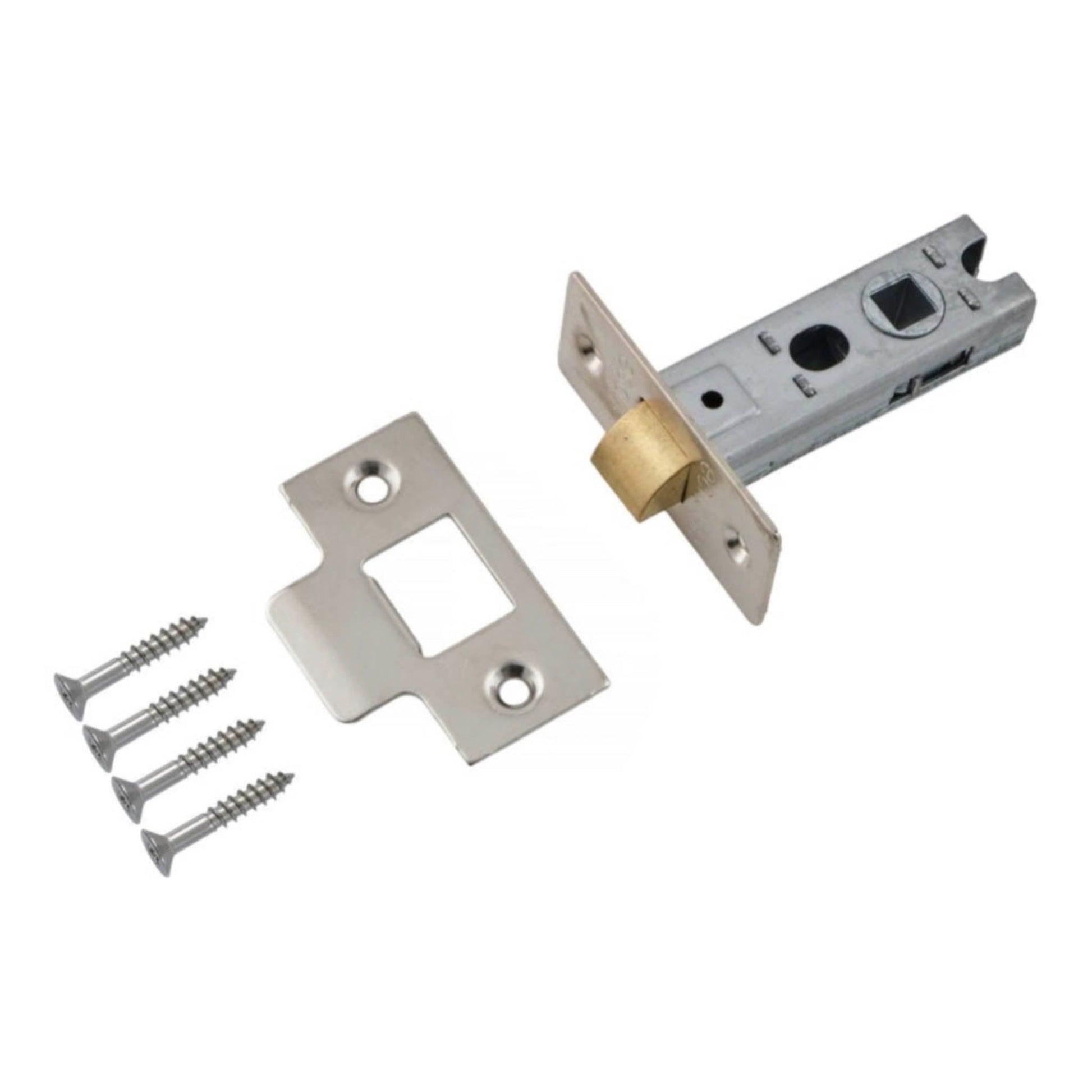 Frisco Heavy Duty Tubular Mortice Latch NP 63mm - Transtools Online