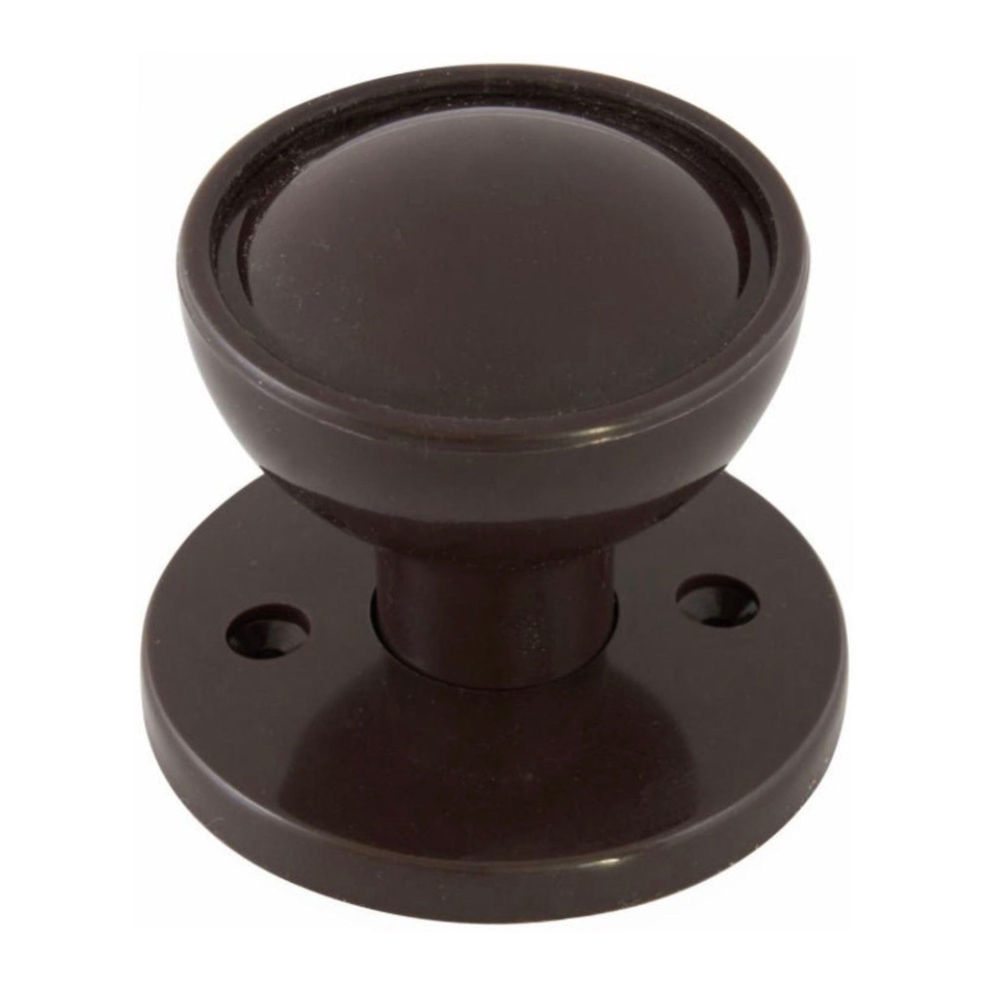 Frisco Rim Lock Mortice Knob Set Brown 1 Pair - Transtools Online
