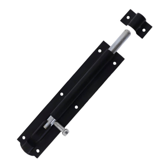 Frisco Straight Tower Bolt Black - 203mm - Transtools Online
