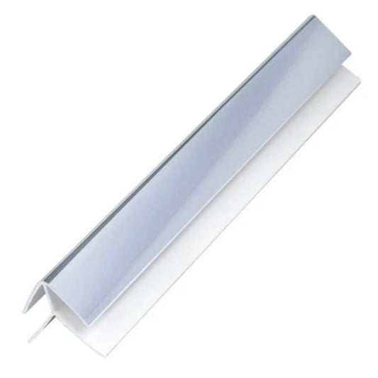 Geopanel 5mm PVC External Corner Silver Trim 2.7 Metre - Transtools Online