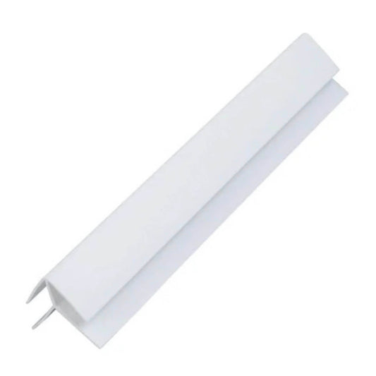 Geopanel 5mm PVC External Corner White Trim 2.7 Metre - Transtools Online