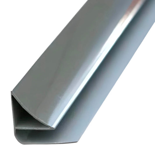 Geopanel 5mm PVC Scotia Moulding Silver 2.7 Metre - Transtools Online