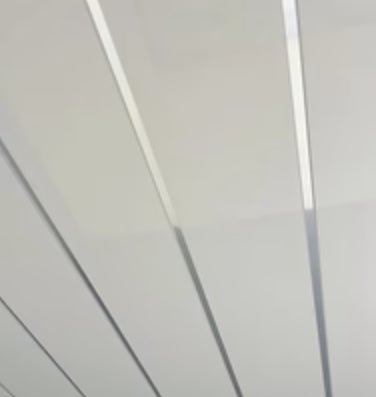 GEOPANEL 6MM PVC CEILING PANEL WHITE / SILVER - 4 METRE - 5 PACK - Transtools Online