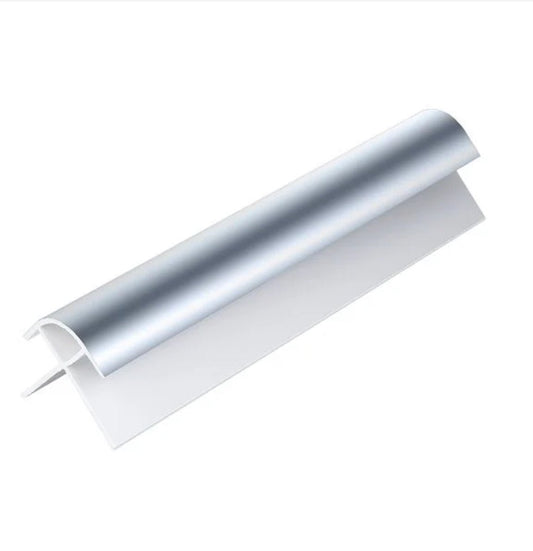 GEOPANEL WIDE EXTERNAL CORNER SILVER 10MM - 2.4 METRE - Transtools Online