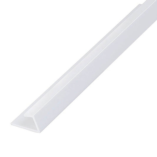 Geopanel Wide Starter Trim White 10mm 2.4 Metre - Transtools Online