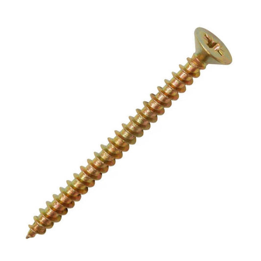 Gold Multi Purpose Woodscrews 5mm x 30mm 200 Box - Transtools Online
