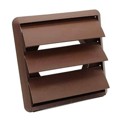 Gravity Grille Vent Brown 100mm - Transtools Online