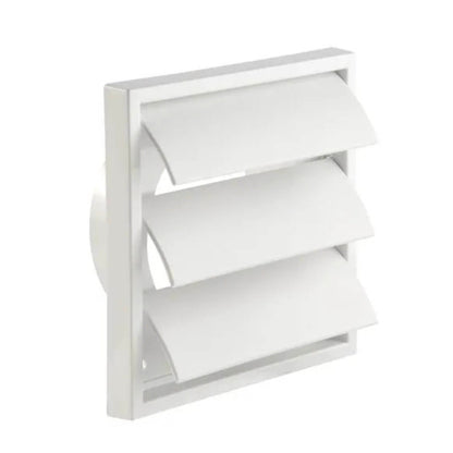 Gravity Grille Vent White 100mm - Transtools Online