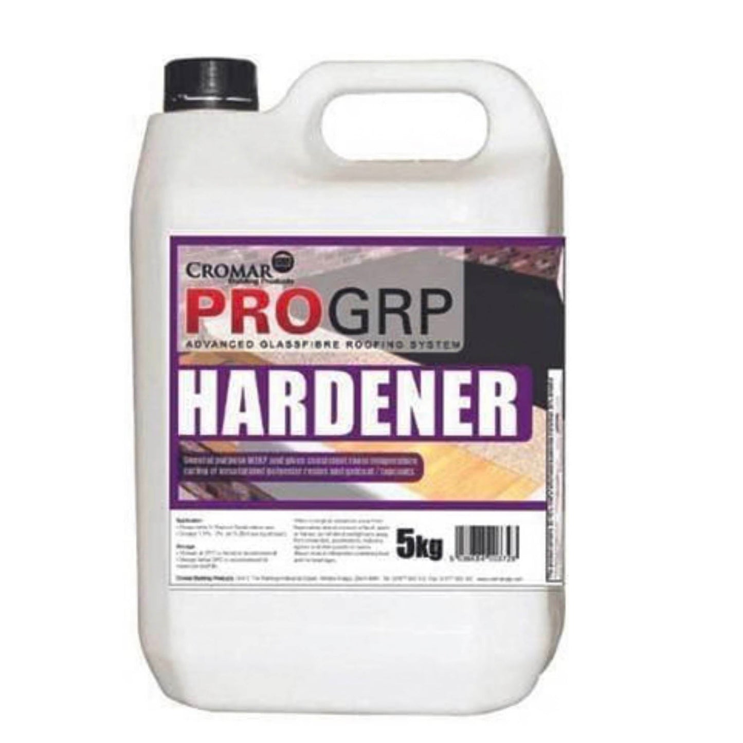 Cromar GRP Catalyst Fibreglass Resin And Topcoat Hardener 5kg