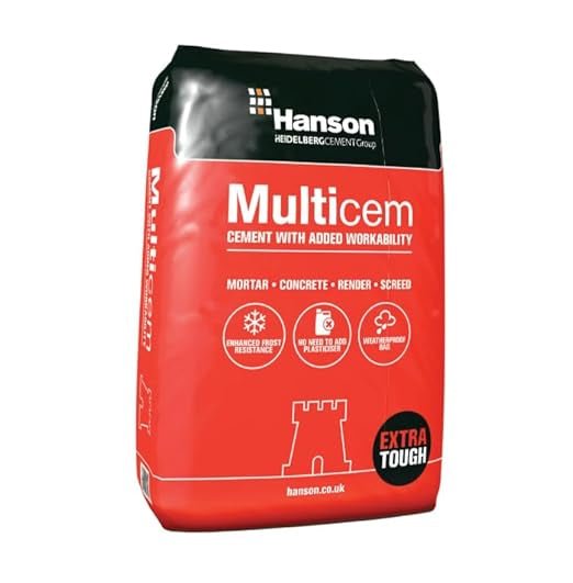 HANSON MULTICEM CEMENT PLASTIC BAG - 25KG - Transtools Online