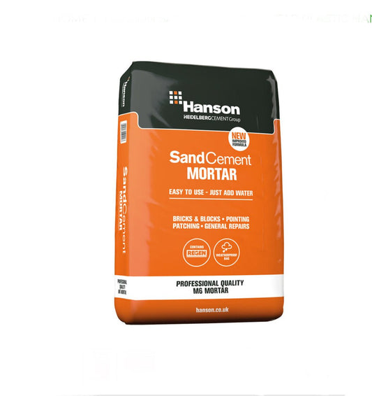 HANSON SAND CEMENT MORTAR - 20KG - Transtools Online