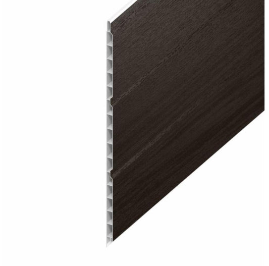 HOLLOW SOFFIT BOARD ROSEWOOD 300MM / 12IN - 5 METRE - Transtools Online