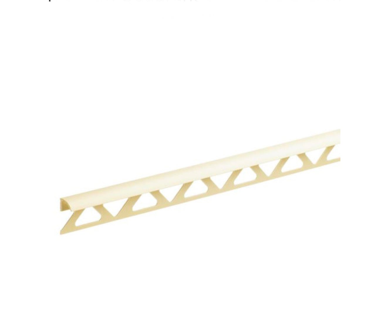 HOMELUX TILE TRIM PLASTIC CREAM - 9MM X 2.44 METRE - Transtools Online