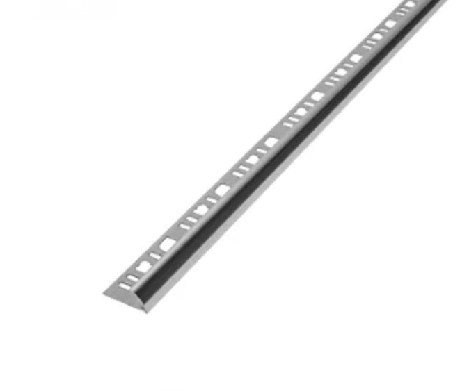 HOMELUX TILE TRIM ROUNDED ALUMINIUM 9MM X 2.50 METRE - Transtools Online