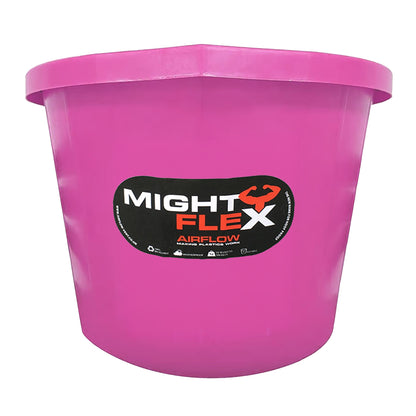 Hoof Proof Mighty Flex Builders And Equestrian Bucket - 3 Gallon Pink