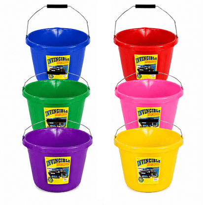 Invincible Builders And Equestrian Bucket - 3 Gallon.