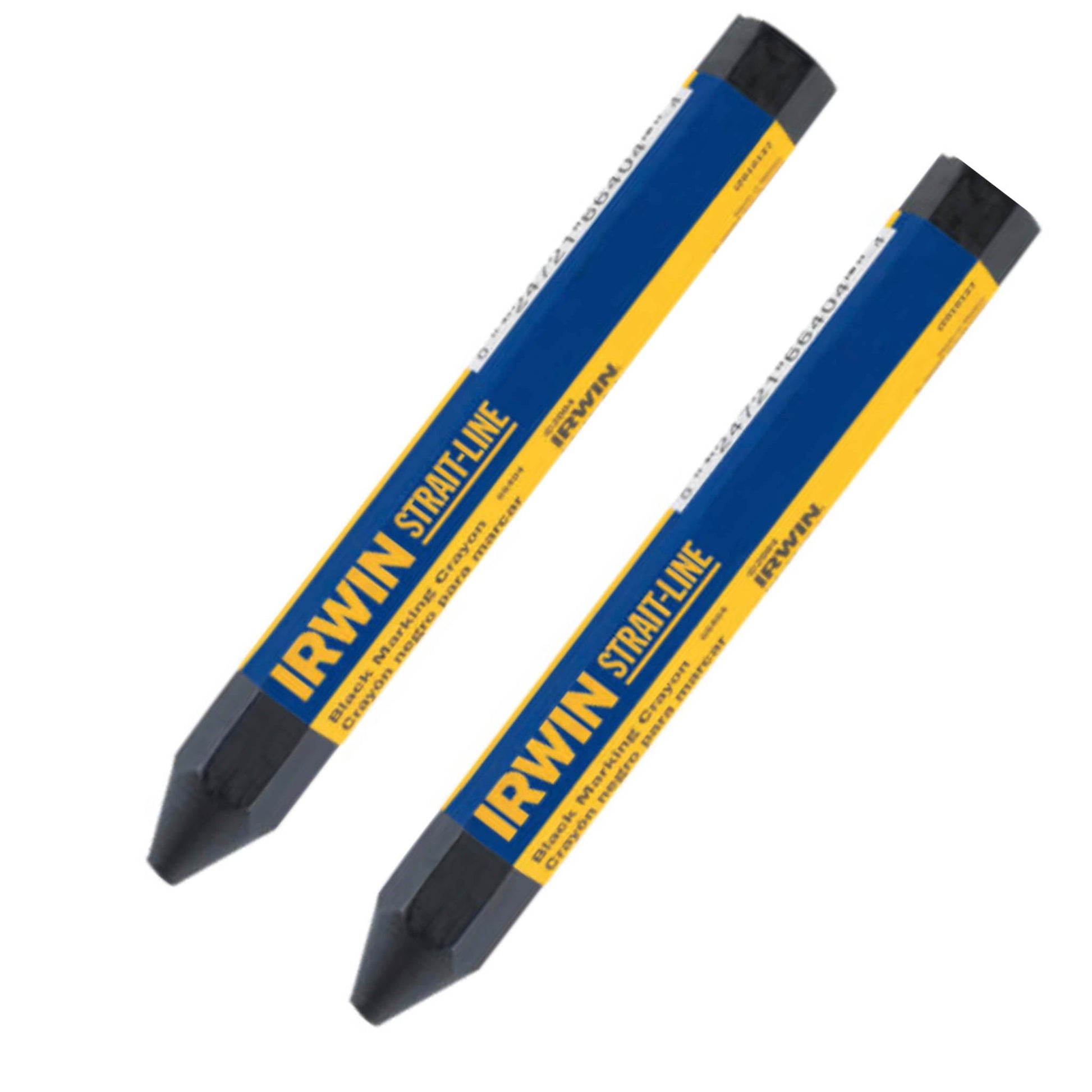 Irwin Marking Crayon Black 2 Pack - Transtools Online