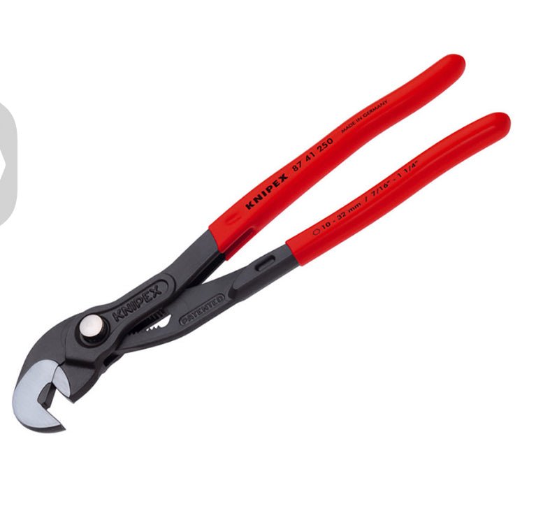 KNIPEX RAPTOR MULTIPLE SLIP JOINT PLIERS - 250MM - Transtools Online
