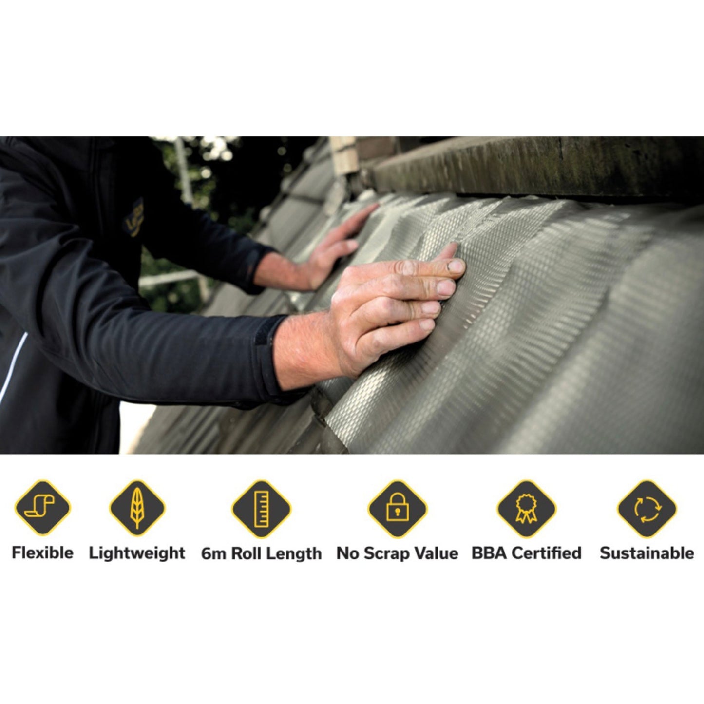 Leadax Lead Replacement Flashing 6 Metre - Transtools Online