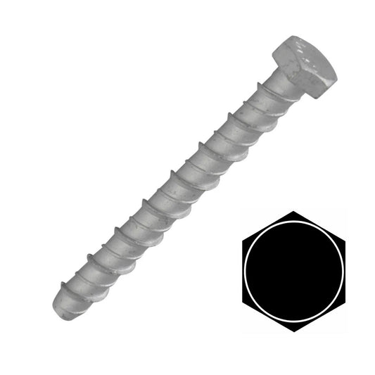 Lightning Concrete Bolt Hex Head - Transtools Online