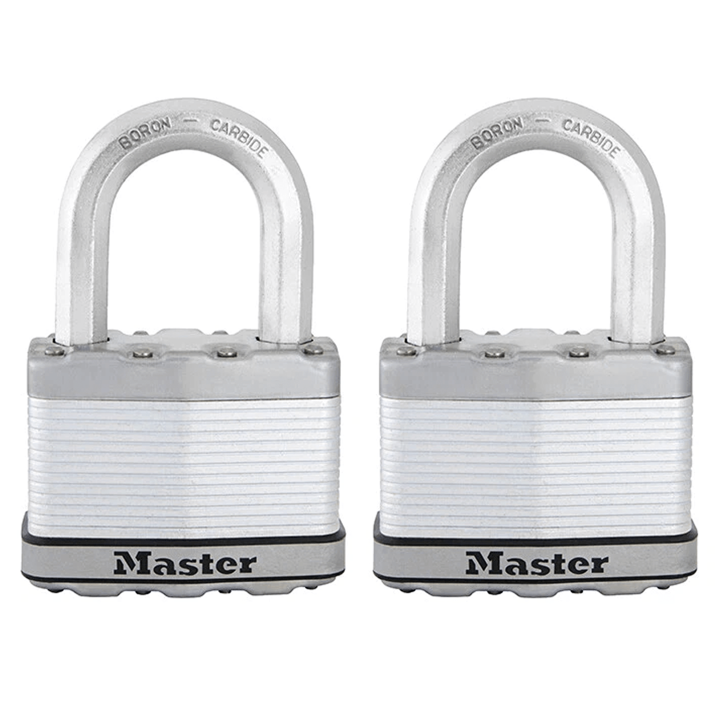 Master Lock Excell Laminated Steel Padlock 64mm - 2 Pack