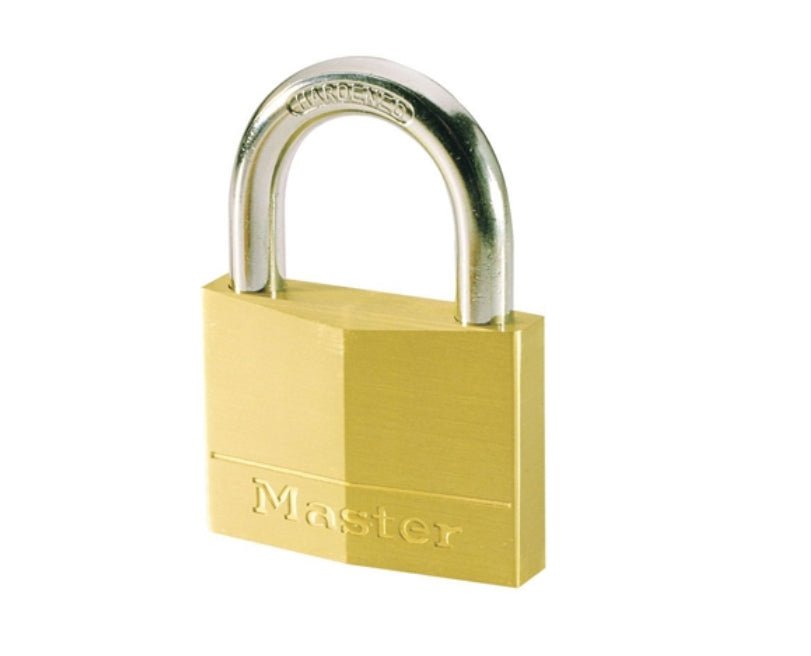 MASTERLOCK SOLID BRASS PADLOCK - 40MM - Transtools Online