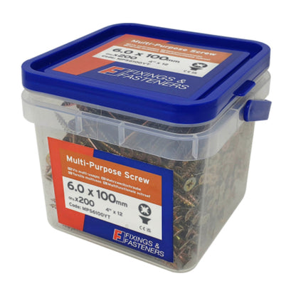Forgefix Multi Purpose Woodscrew Tub