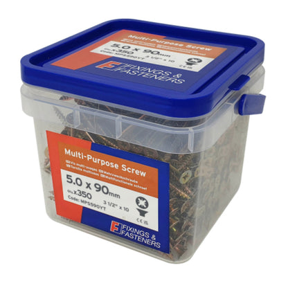 Forgefix Multi Purpose Woodscrew Tub