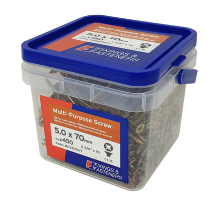 Forgefix Multi Purpose Woodscrew Tub