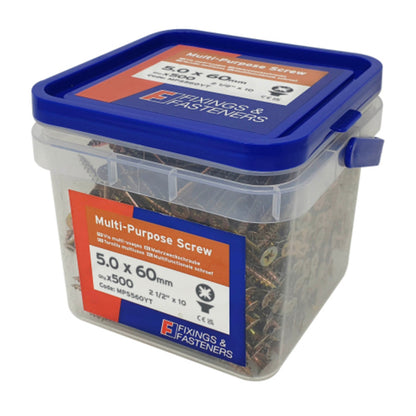 Forgefix Multi Purpose Woodscrew Tub