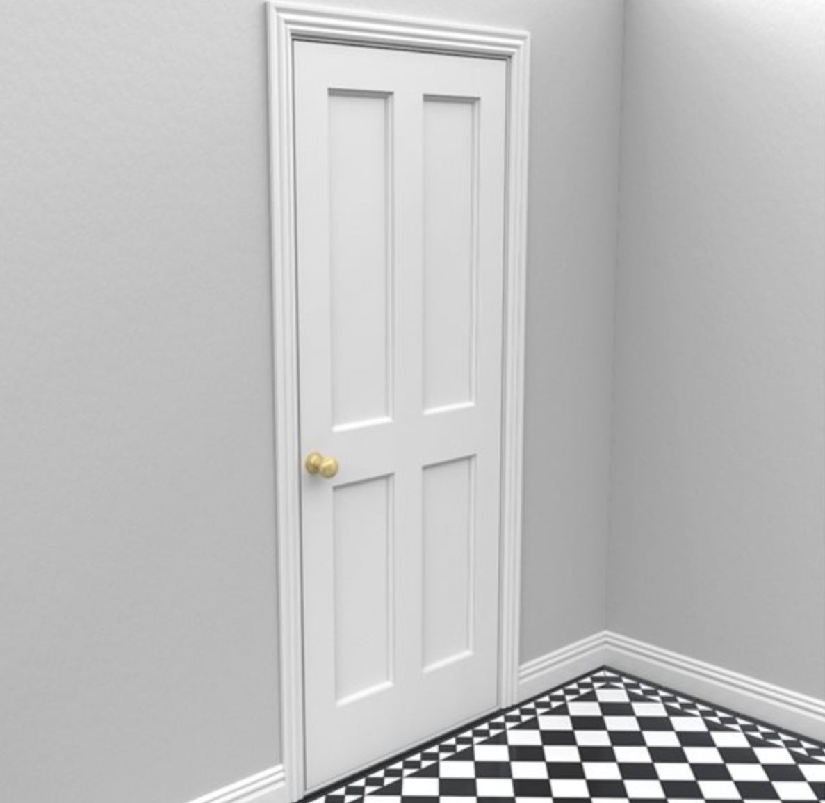 OGEE PVC DOOR ARCHITRAVE SURROUND WHITE 70MM - 5.3 METRE - Transtools Online