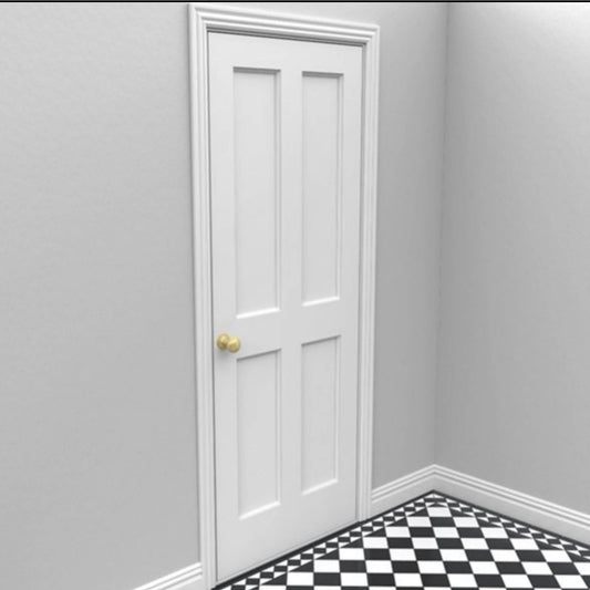 Ogee PVC Door Architrave Surround White 70mm - 5.3 Metre