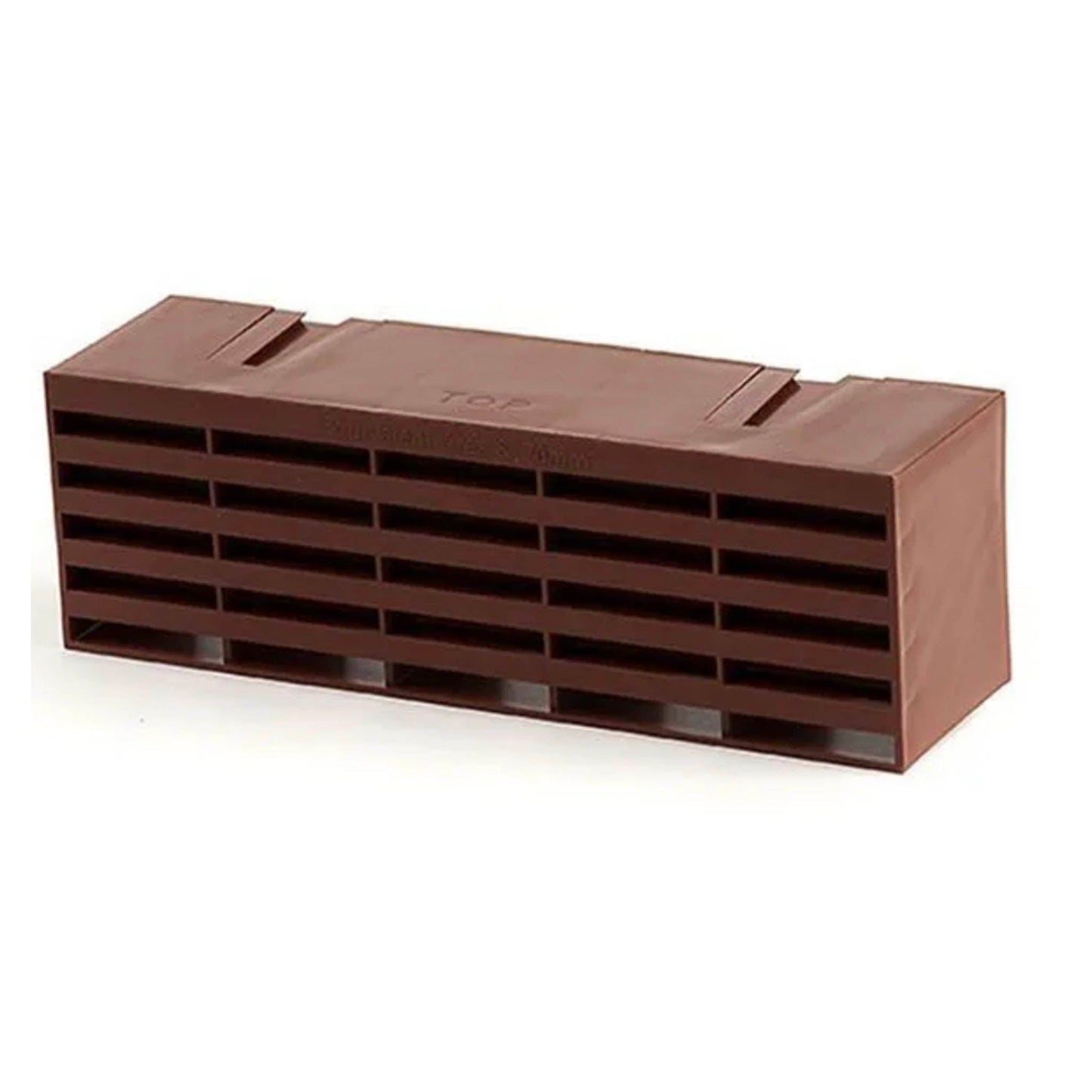 Plastic Air Brick Brown 215mm x 69mm x 60mm - Transtools Online