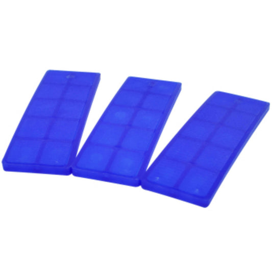 PLASTIC GLAZING WINDOW PACKERS BLUE 5MM X 28MM X 100MM - 1000 BOX - Transtools Online