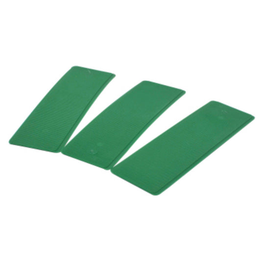 PLASTIC GLAZING WINDOW PACKERS GREEN 1MM X 28MM X 100MM - 1000 BOX - Transtools Online