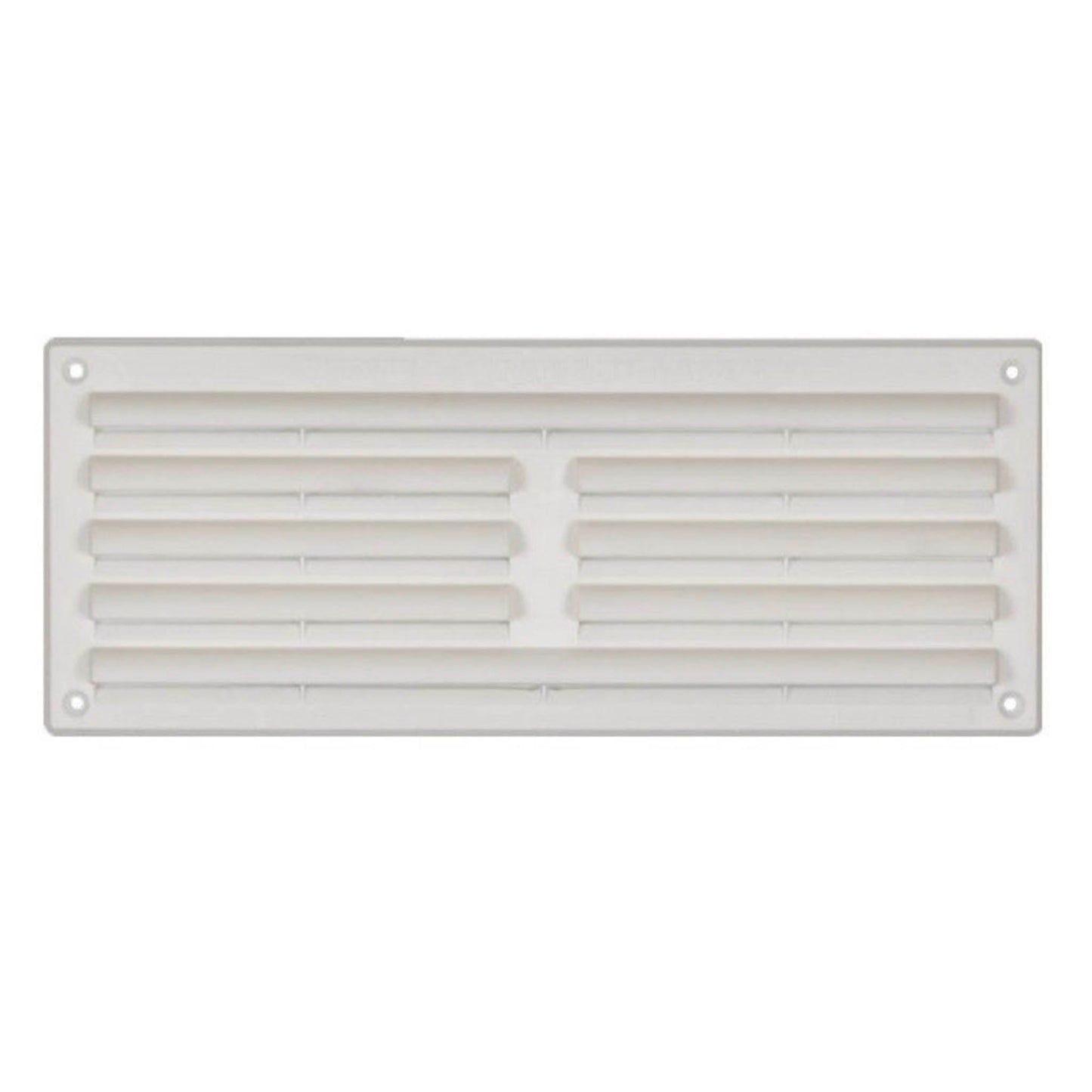 Plastic Louvre Grille Vent With Fly Mesh 6in x 3in - Transtools Online