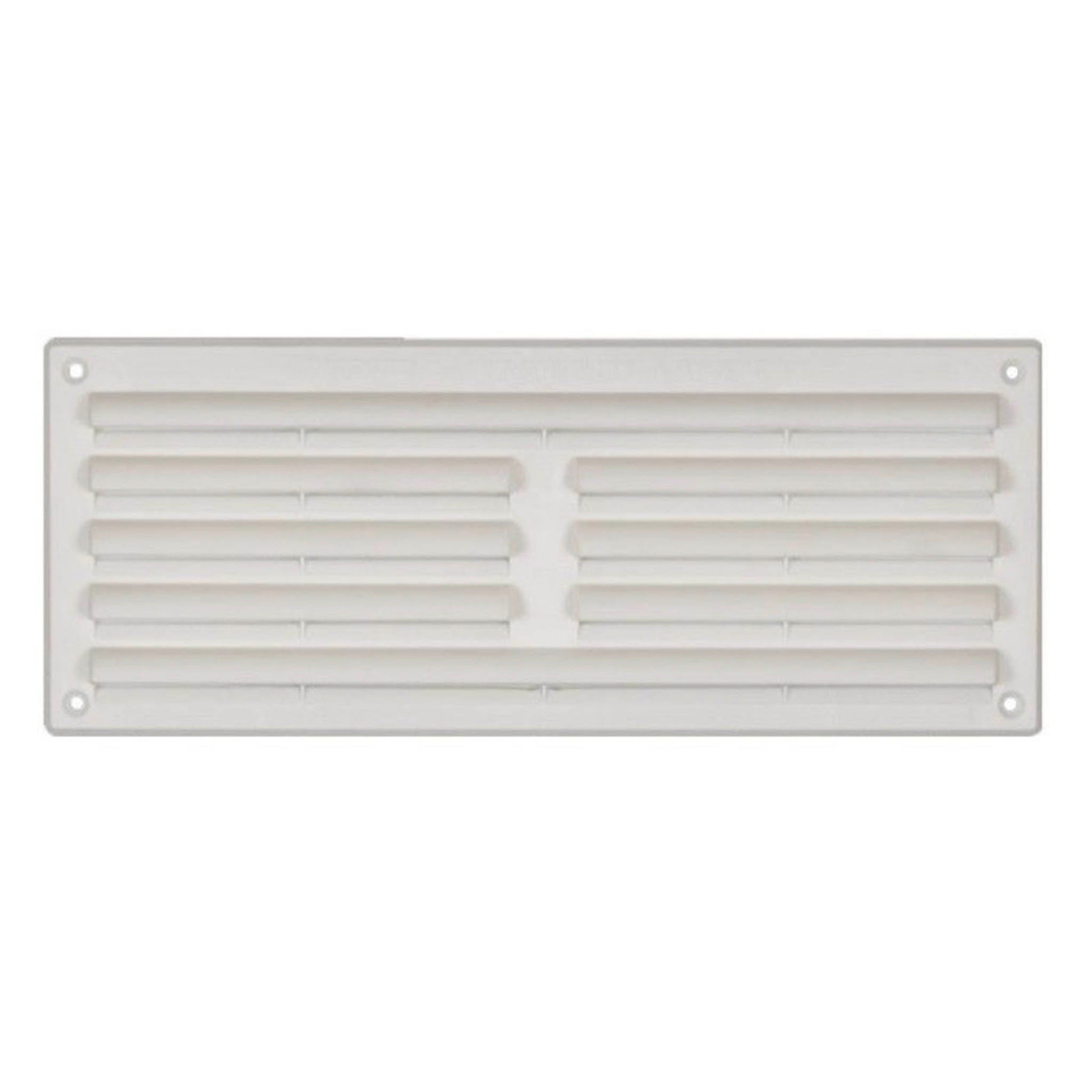 Plastic Louvre Grille Vent With Fly Mesh 6in x 3in - Transtools Online