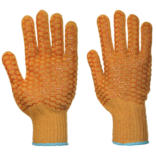 Portwest A130 Criss Cross Work Gloves Orange