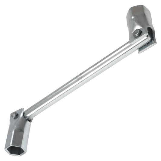 Priory 310 Double Ended Whitworth Scaffold Spanner 7/16in and 1/2in