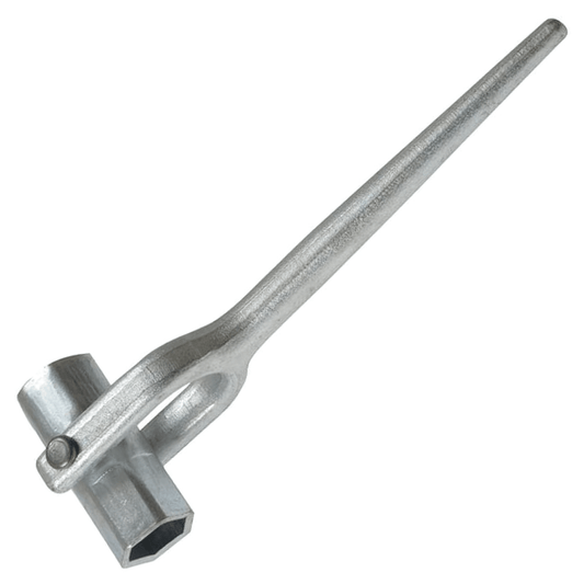Priory 325 Double Ended Whitworth Scaffold Spanner - 7/16in and 1/2in