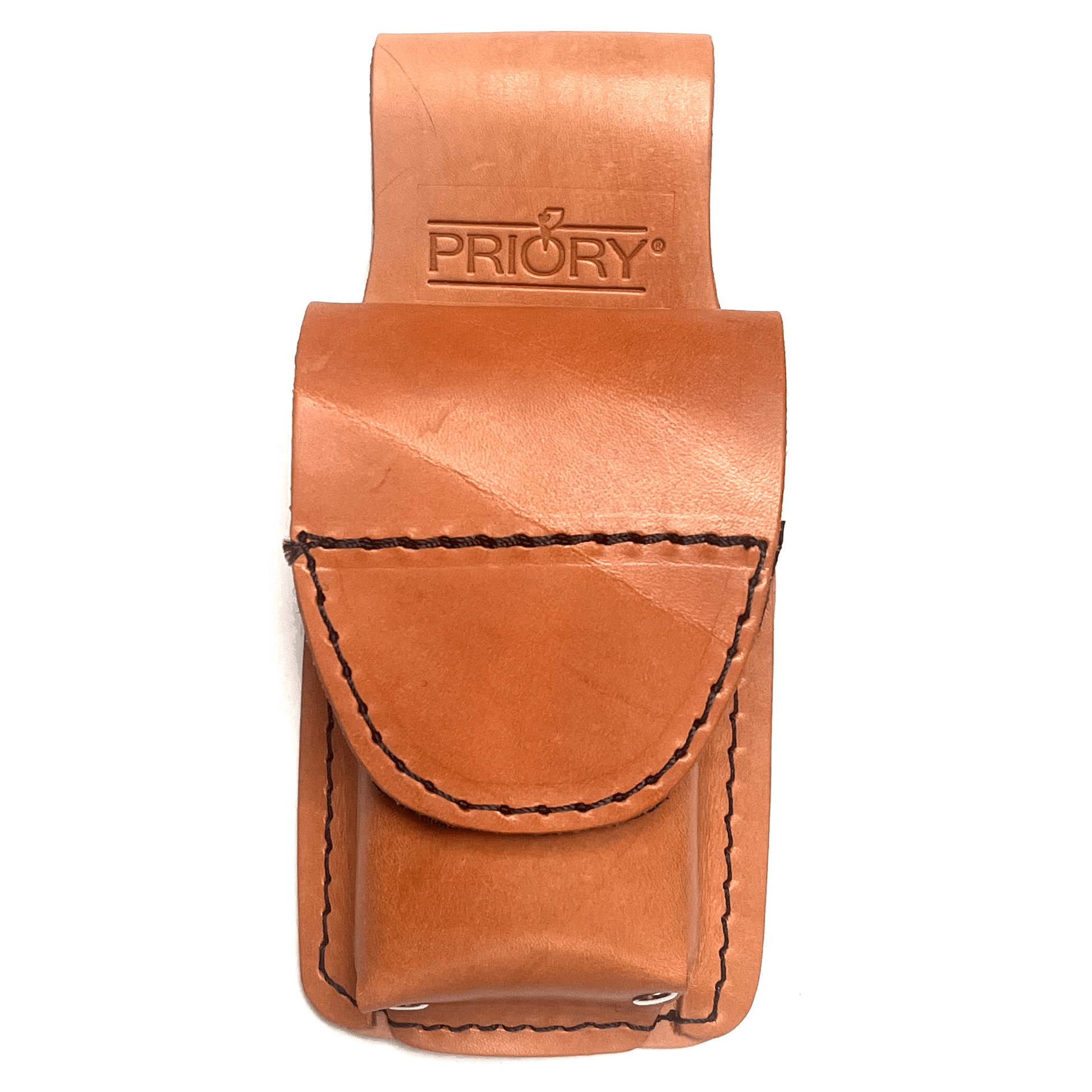 Priory 366 Scaffolders Tanned Leather Small Utility Pouch