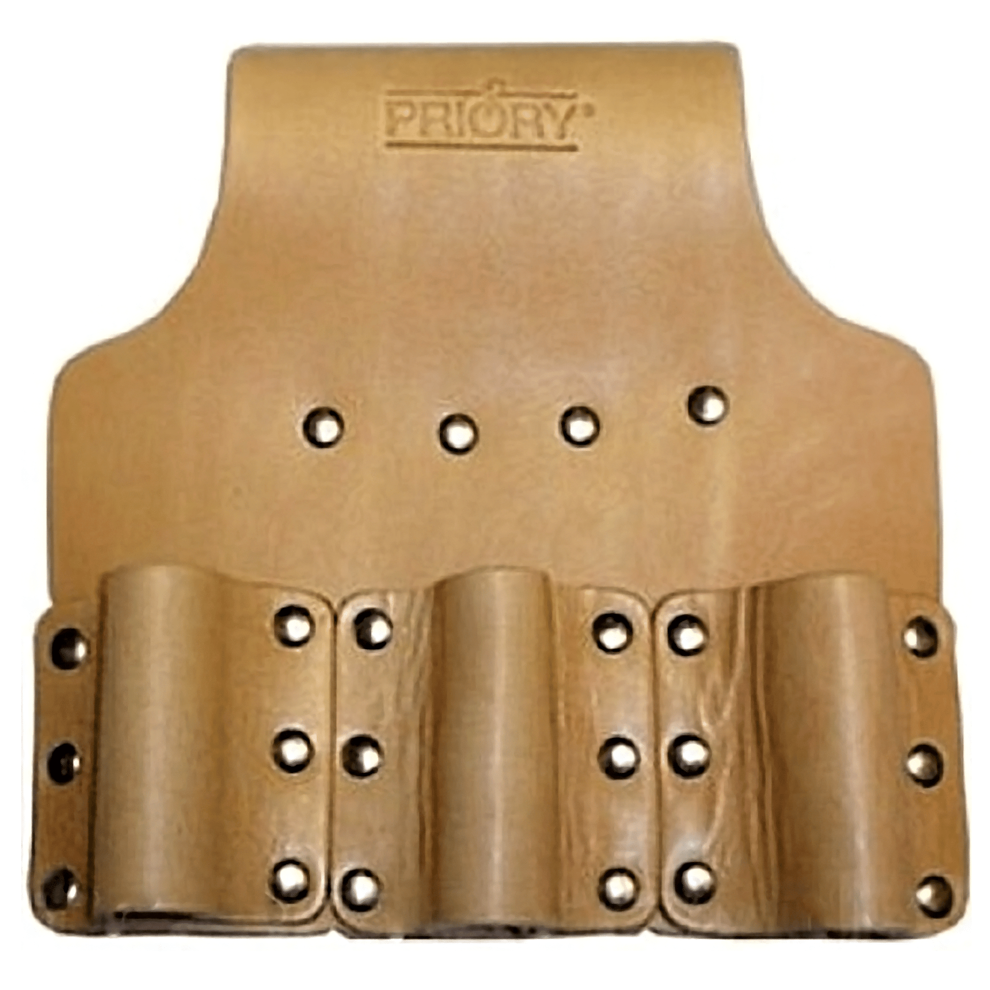 Priory 368 Scaffolders Tanned Leather 3 Loop Frog Spanner Holder