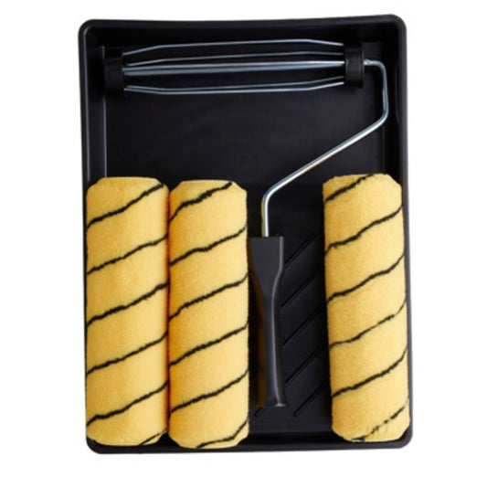 ProDec 5 Piece Paint Roller Set with Medium Pile Rollers, Frame & Tray.