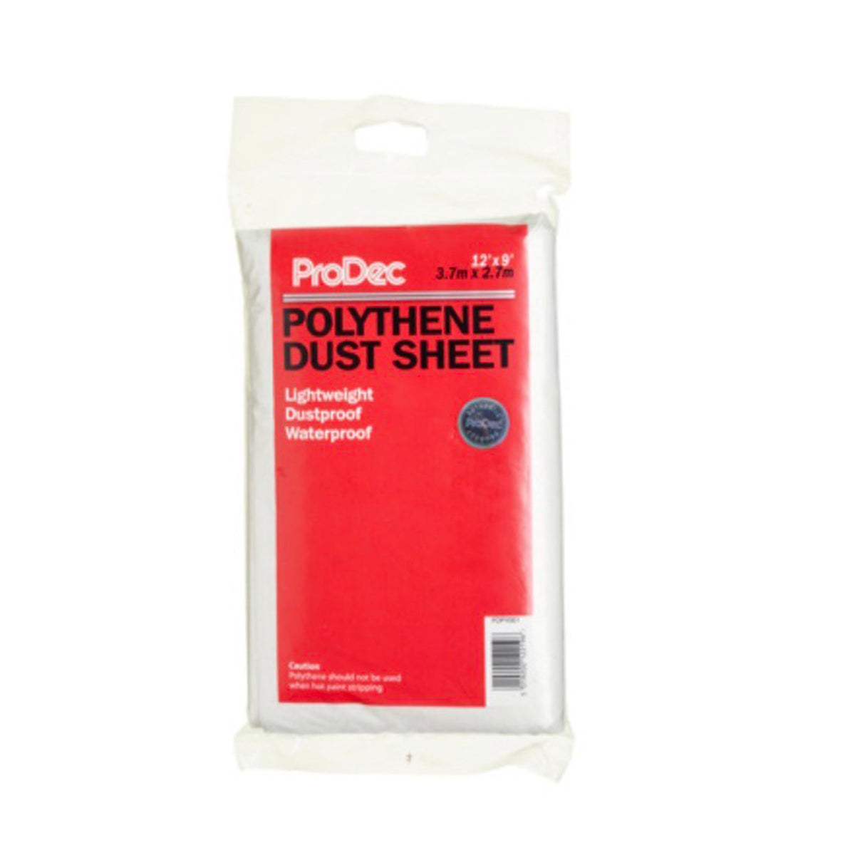 ProDec Polythene Dust Sheet.