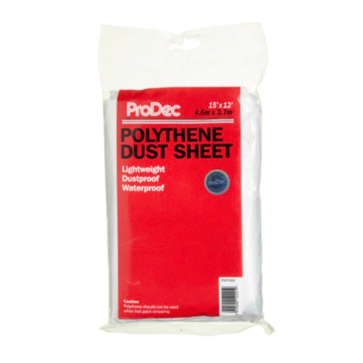 ProDec Polythene Dust Sheet.