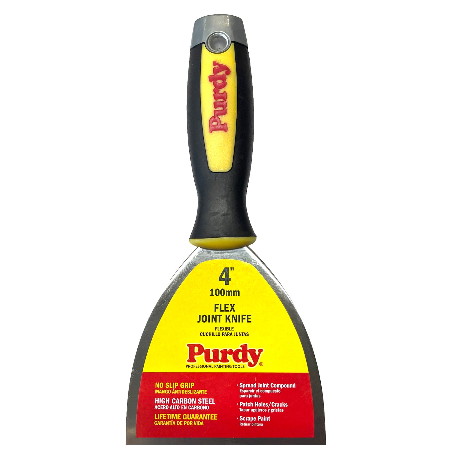 Purdy Flex Joint Putty Knife Carbon Steel Blade 100mm