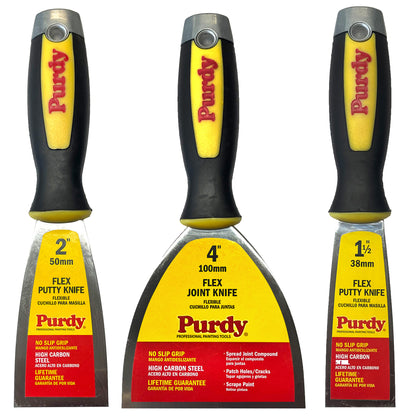 Purdy Flex Joint Putty Knife Carbon Steel Blade